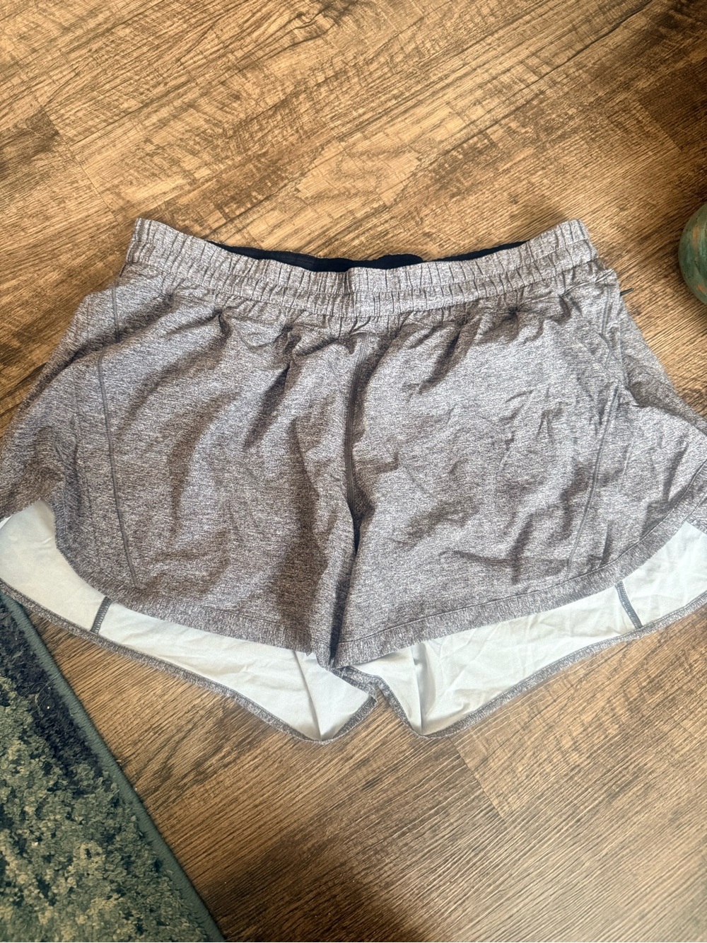 lululemon athletica Gray Layered Athletic Shorts